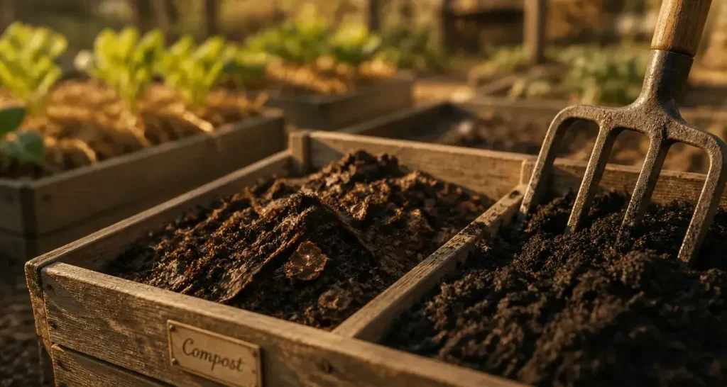 Compost au jardin : quand l&rsquo;utiliser, comment le doser et réussir son application