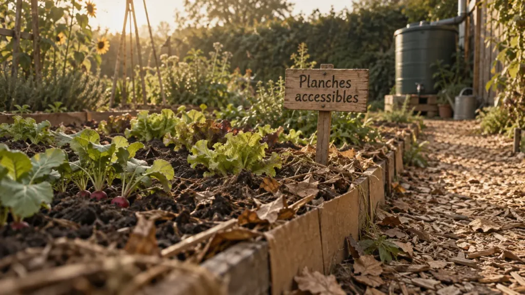 Potager en permaculture : moins d’arrosage et de travail grâce à un sol couvert