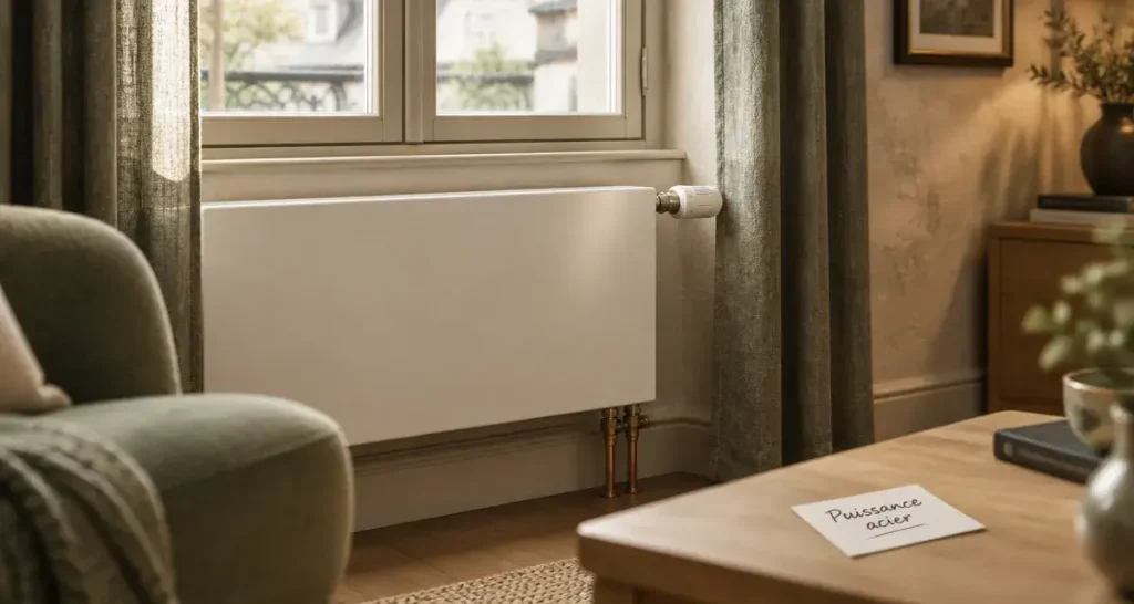 Radiateur en acier pour chauffage central : les critères d’un choix fiable et adapté